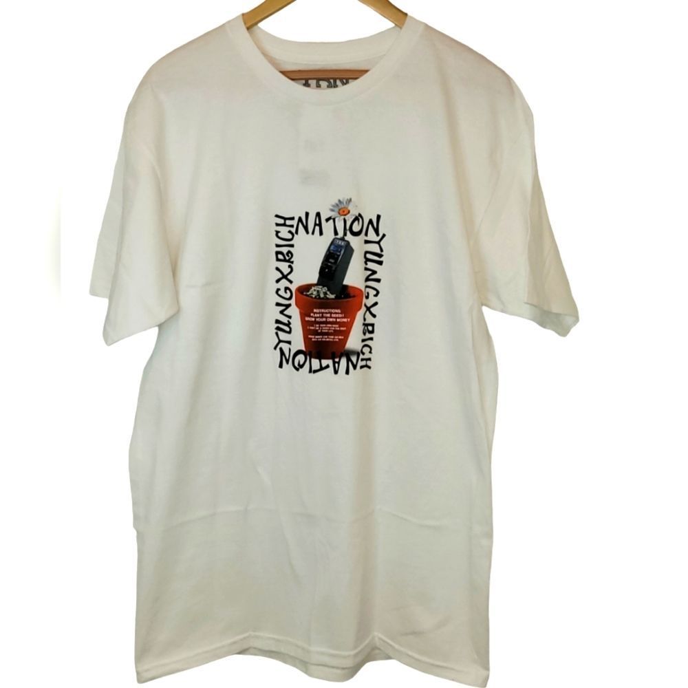 YRN Yung Rich Nation ATM Tee Color White Size Large